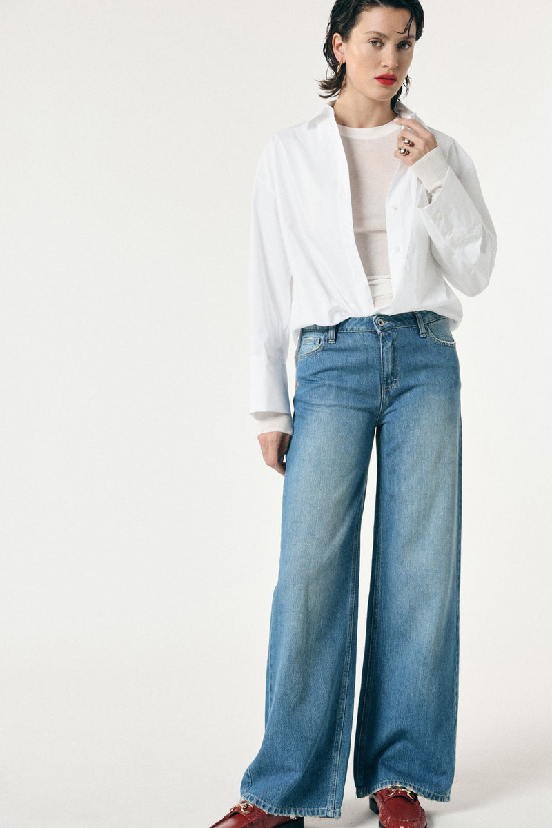 Jeans straight Please portés