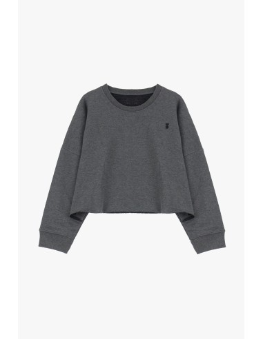 Please Femme sweat-shirt court en coton