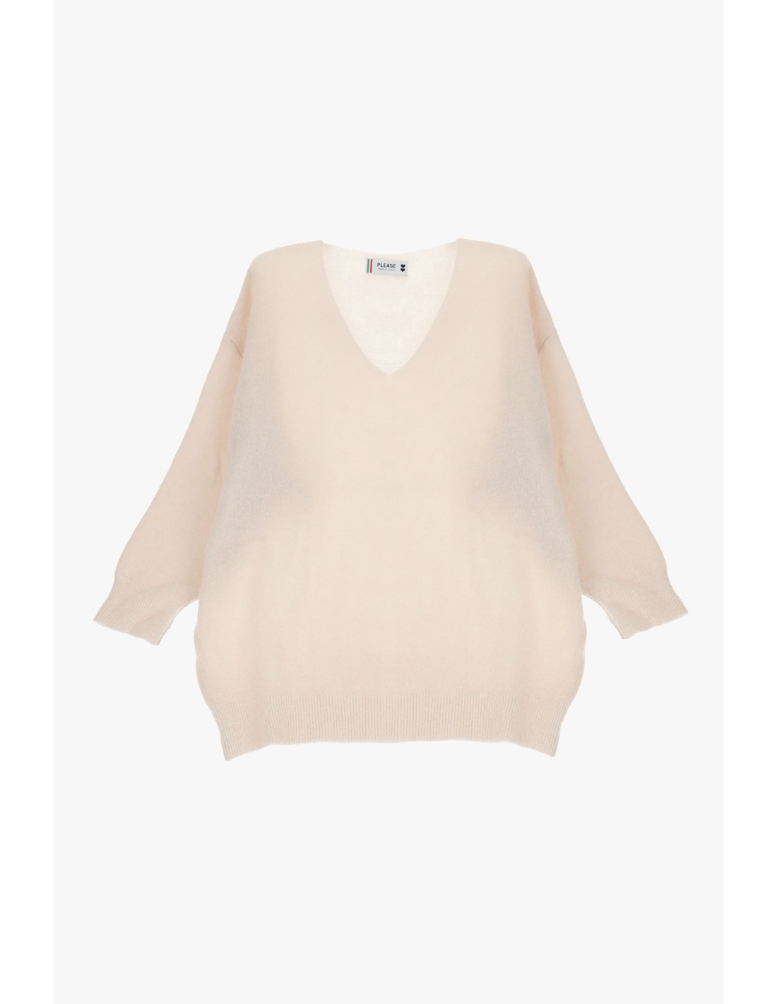 Pull oversize col v femme shops