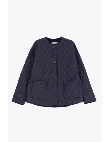 Please blouson femme en Chambray Matelassé