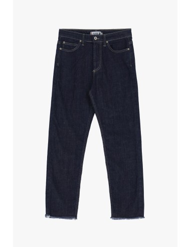 Please Jean longueur 7/8 en denim bleu Brut