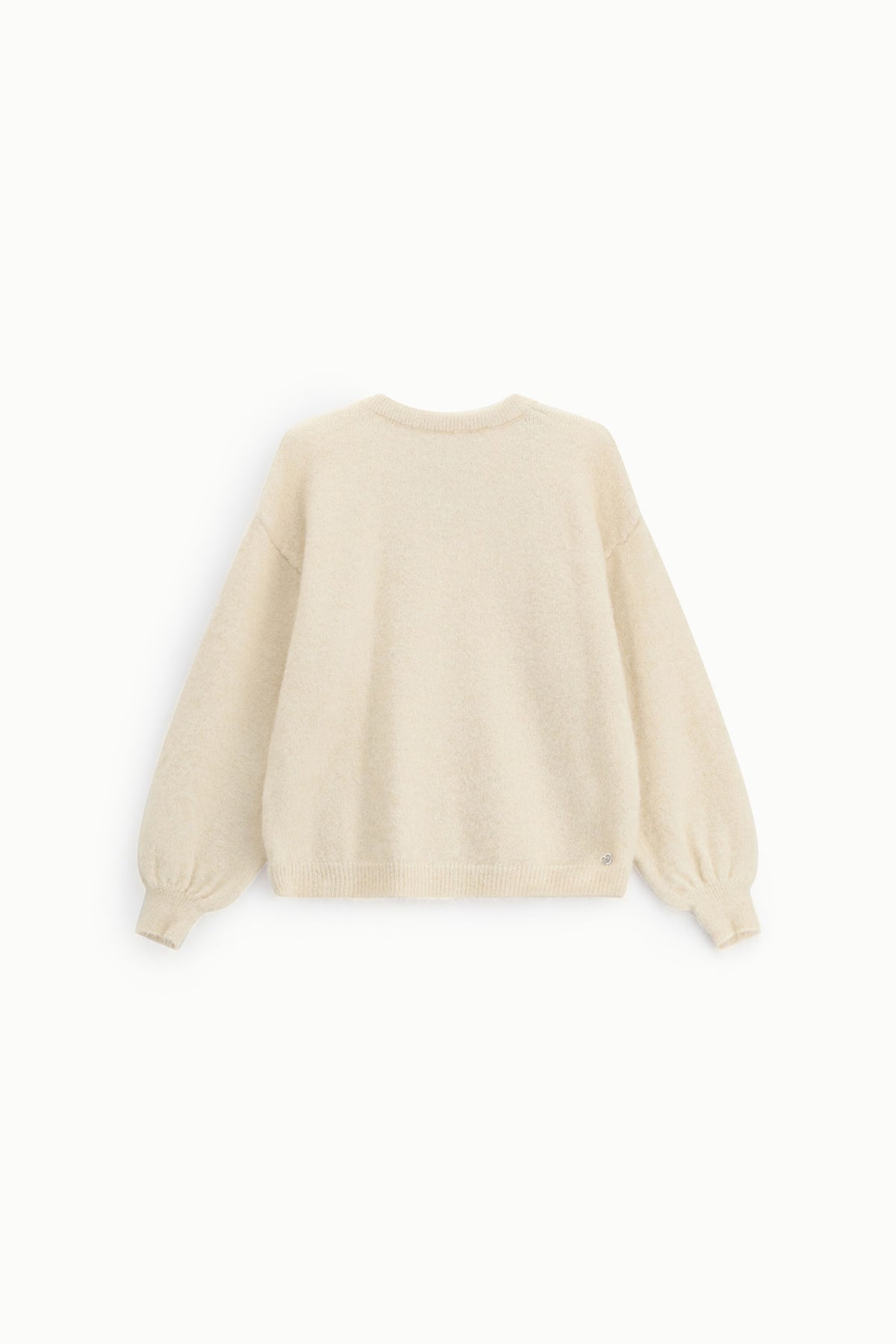 Pull manches ballon avec nœud au dos – Please