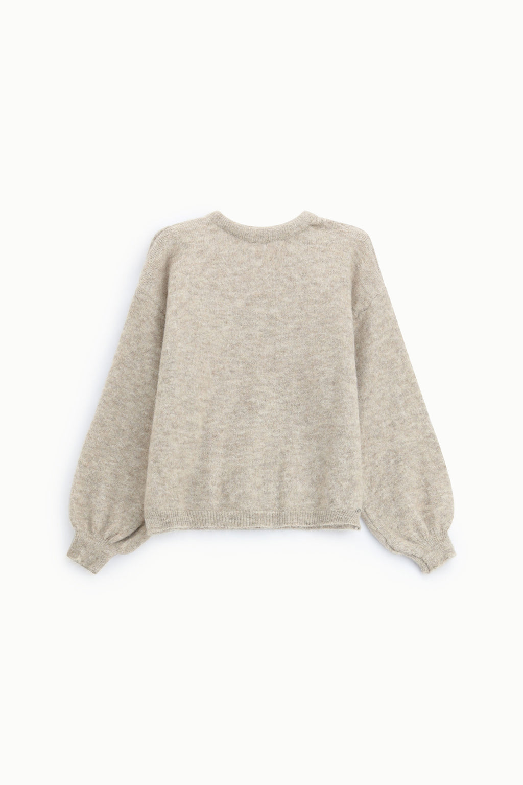 Pull manches ballon avec nœud au dos – Please
