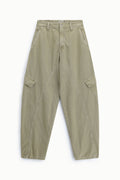 Pantalon large à poches cargo latérales – Please
