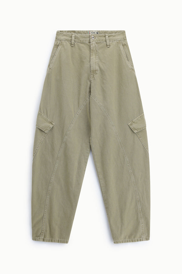 Pantalon large à poches cargo latérales – Please