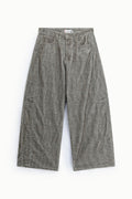 Pantalon palazzo cinq poches taille classique – Please