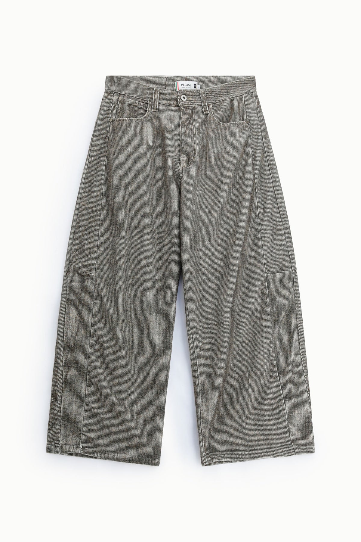 Pantalon palazzo cinq poches taille classique – Please