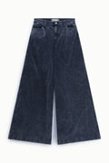 Pantalon palazzo cinq poches très large – Please