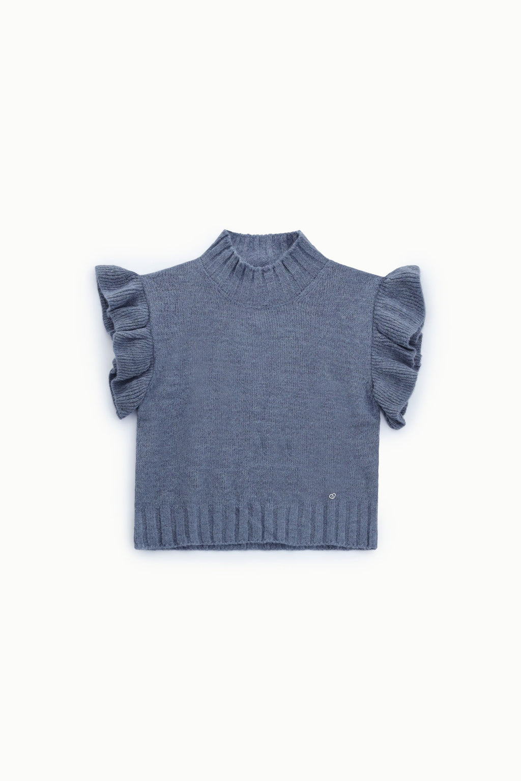 Pull sans manches à volants d'épaule – Please