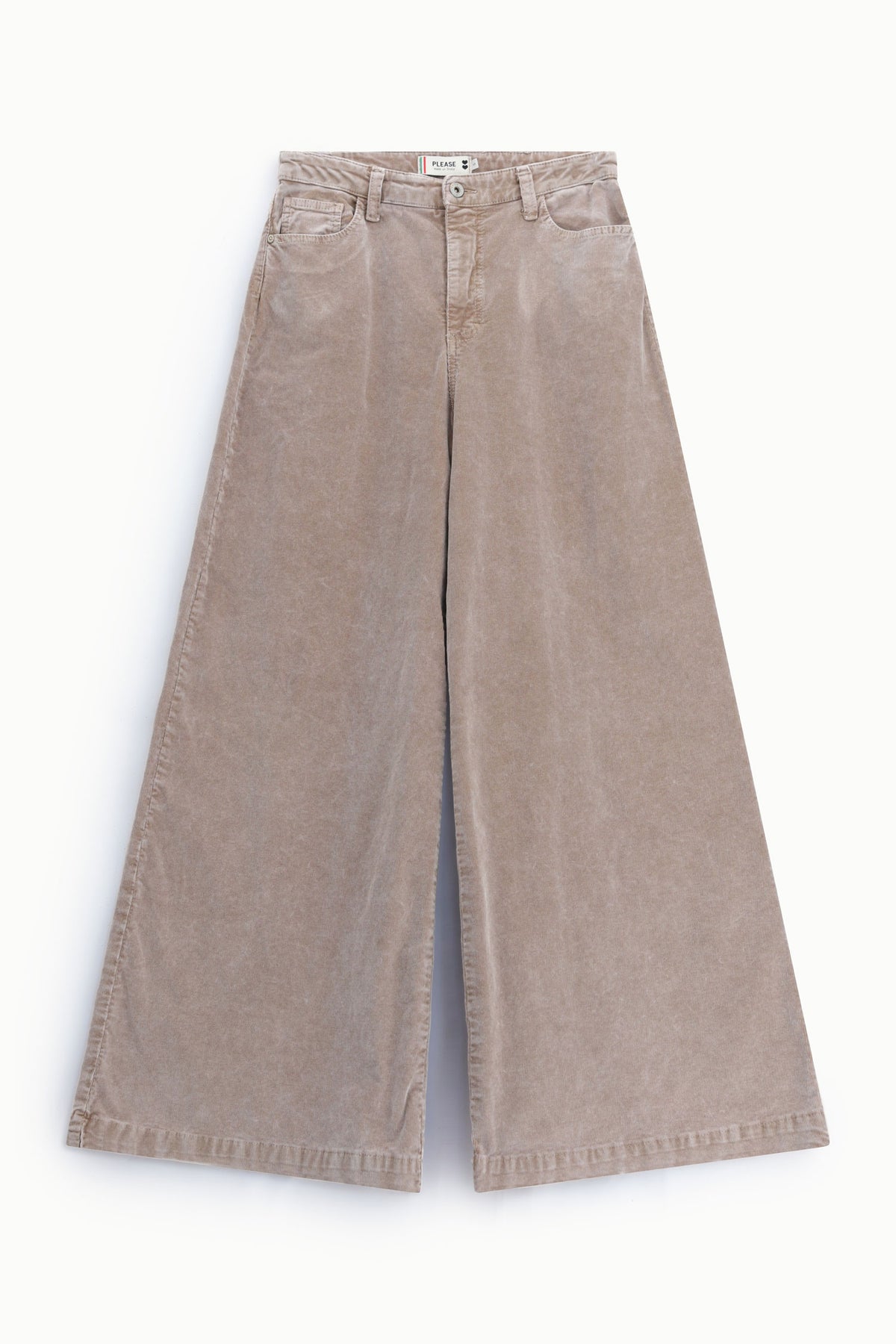 Pantalon palazzo cinq poches très large – Please