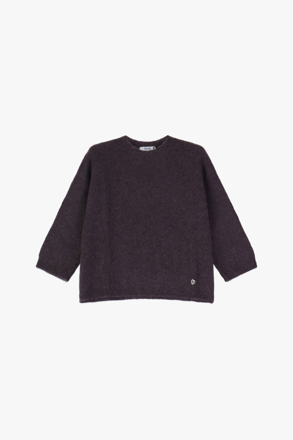 Pull ample à manches longues – Please
