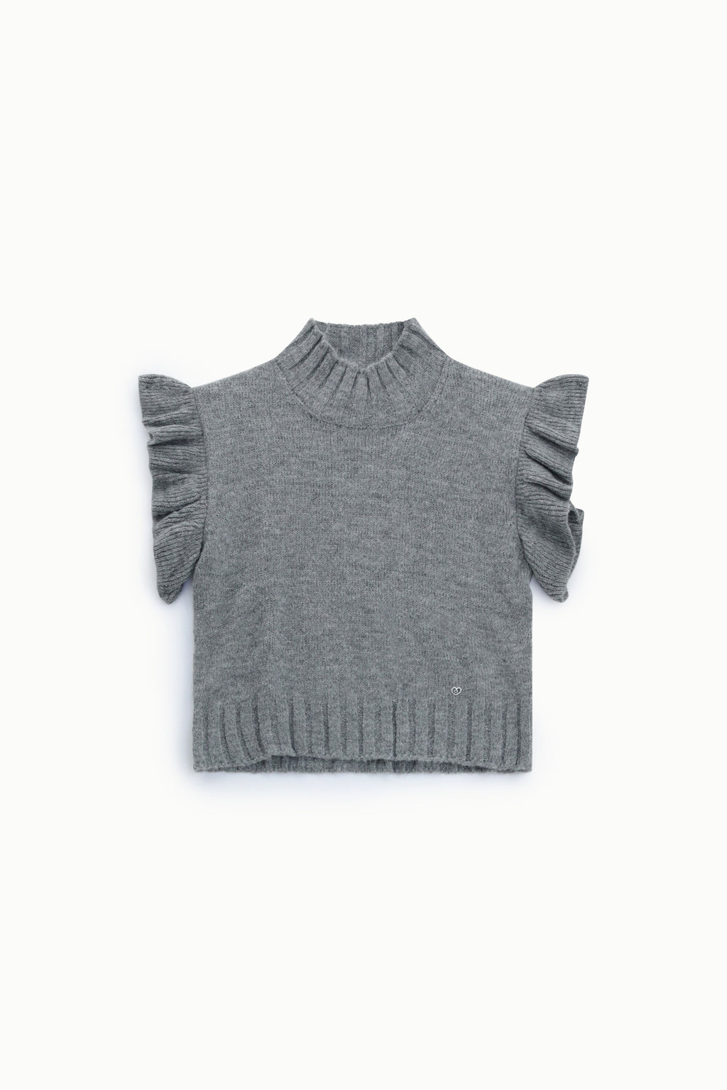 Pull sans manches à volants d'épaule – Please