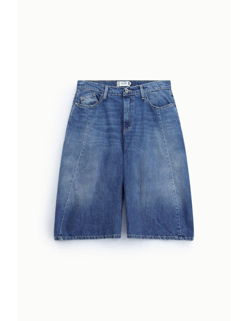 Bermuda en denim délavé Bleu denim Please