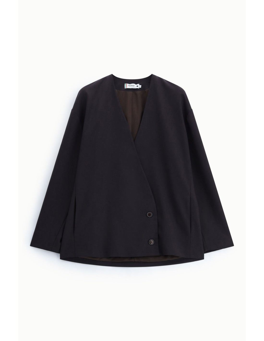 Blazer croisé oversize Please