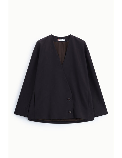 Blazer croisé oversize Please
