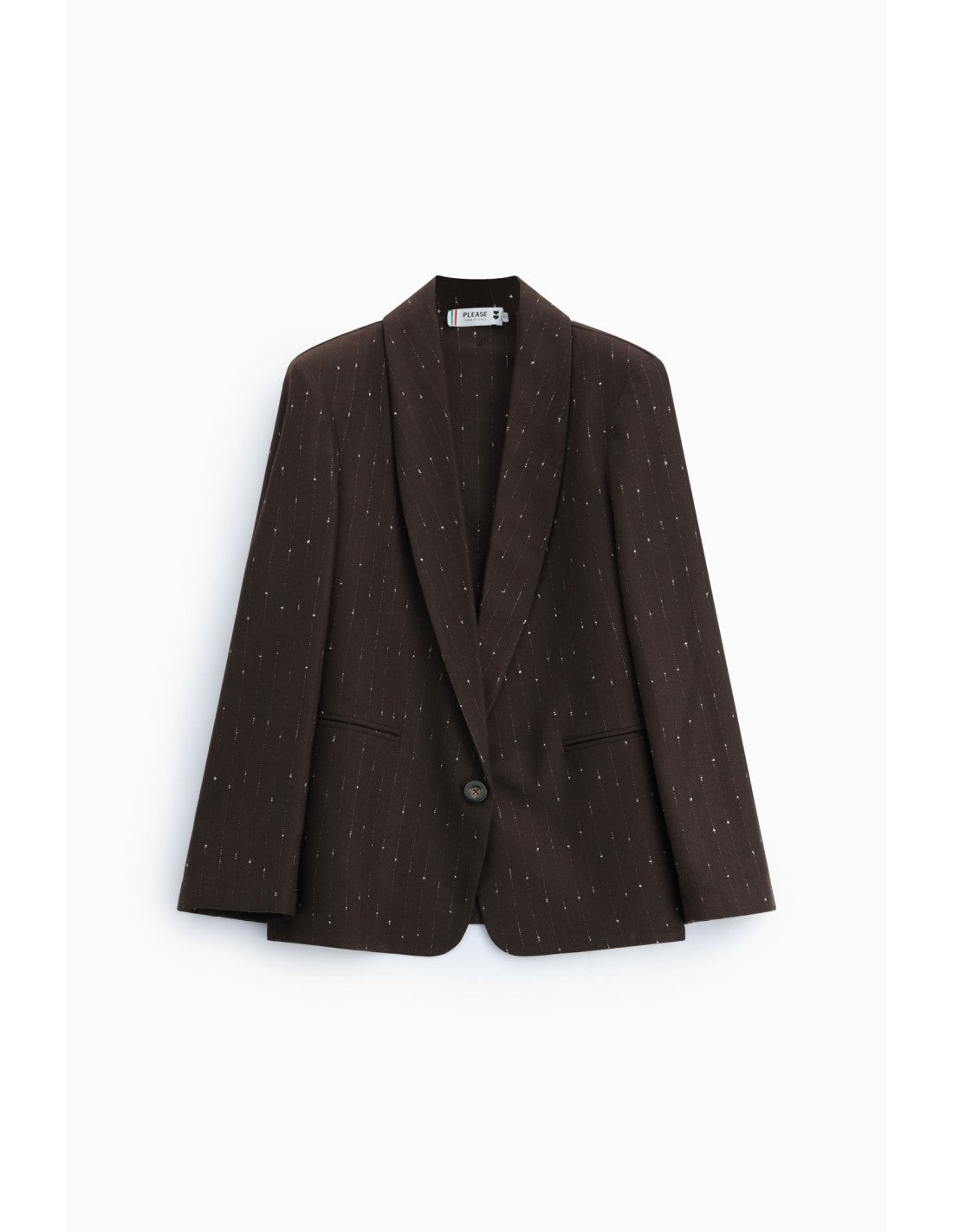 Blazer fil doré Chocolat Please