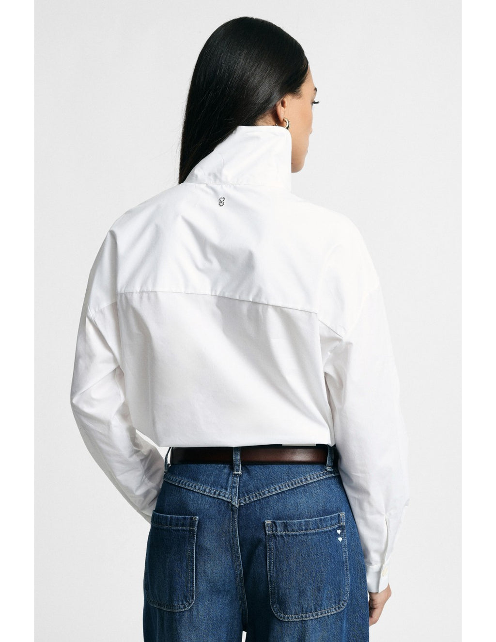 Chemise fluide manches larges Blanc Please