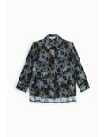 Chemise regular imprimé léopard manches trois-quarts – Please Femme