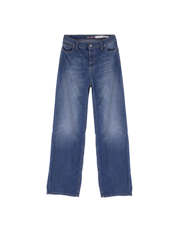 Jean baggy loose fit en denim délavé - Please