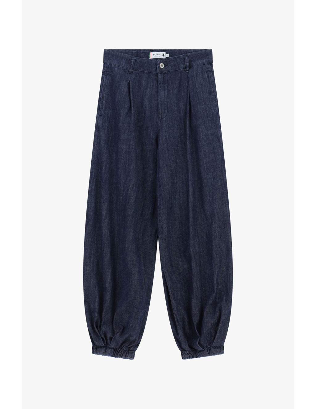 Jean ballon bas élastiqué Bleu denim Please