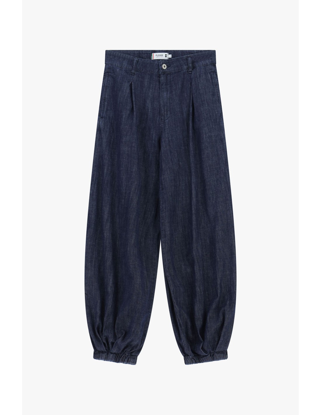Jean ballon bas élastiqué Bleu denim Please