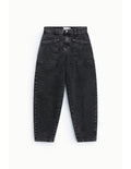 Jean ballon délavé Noir denim Please