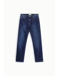 Jean droit délavé Bleu denim Please