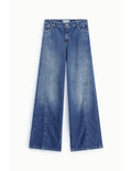 Jean flare délavé Bleu denim Please