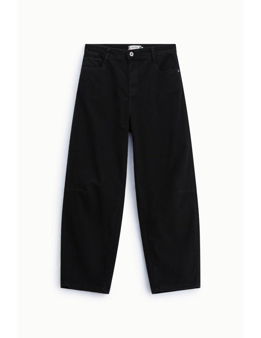 Jean jambe large Noir denim Please