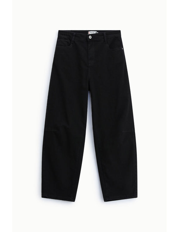 Jean jambe large Noir denim Please