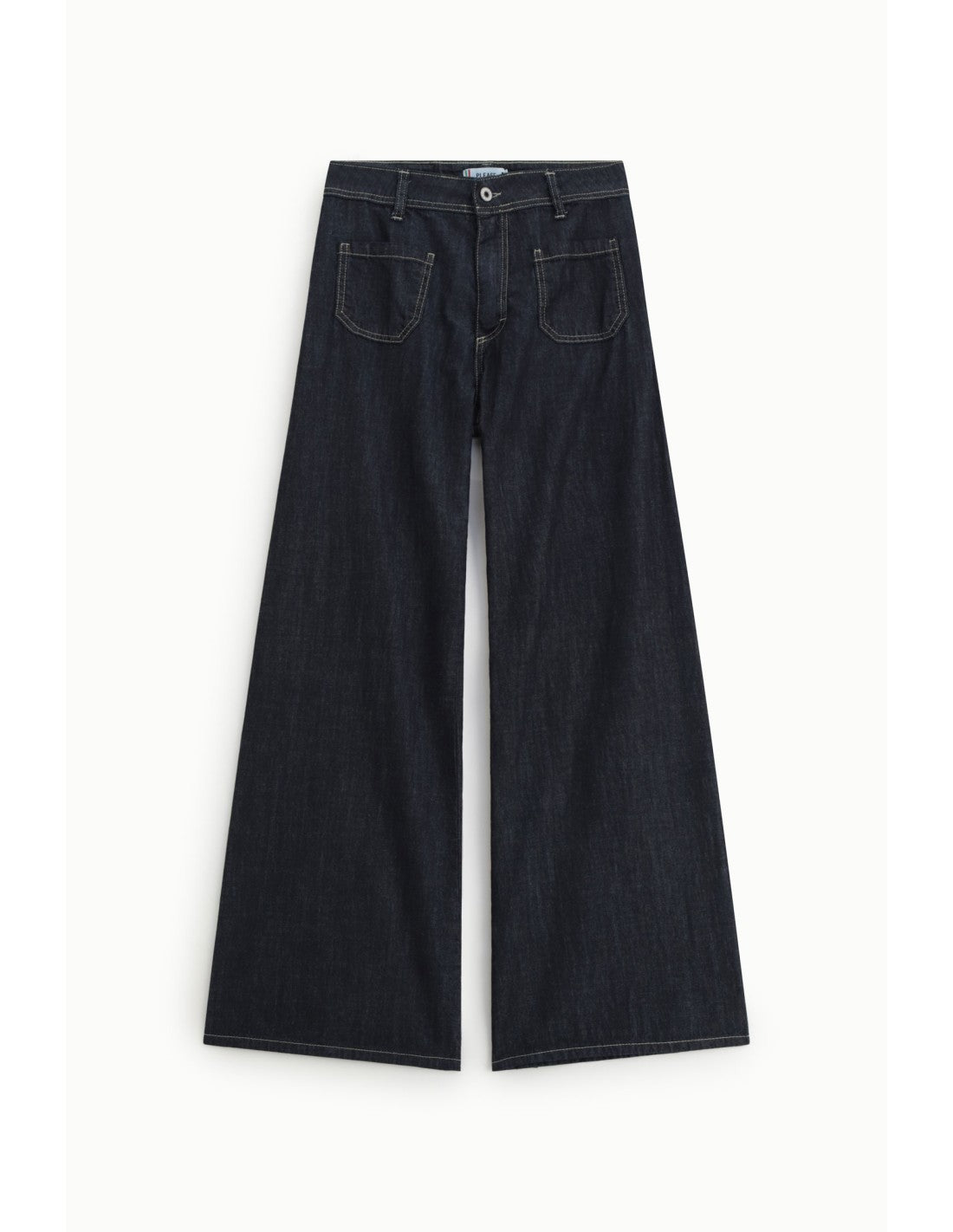 Jean palazzo à pinces Bleu denim Please