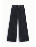 Jean palazzo jambe large Noir denim Please