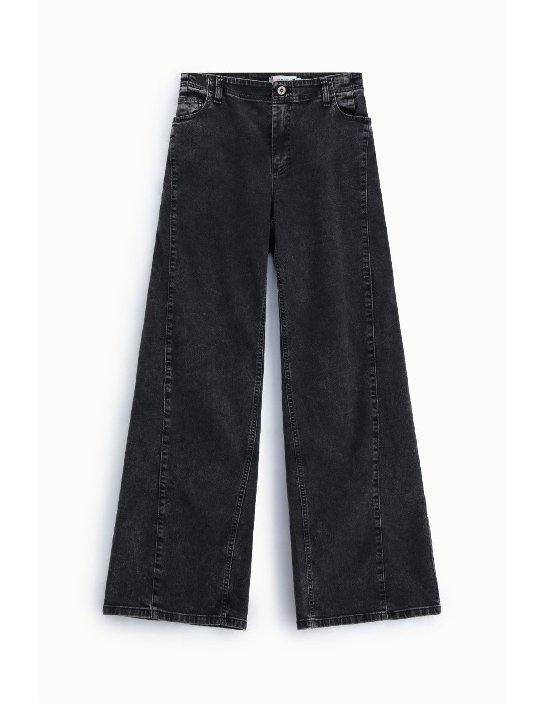 Jean palazzo jambe large Noir denim Please