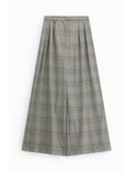 Jupe-culotte plissée prince-de-galles Gris et beige Please