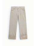 Pantalon 5 poches à grand revers Please