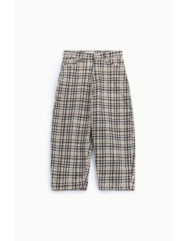 Pantalon balloon pied-de-coq Please