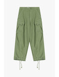 Pantalon cargo à cordons Vert olive Please