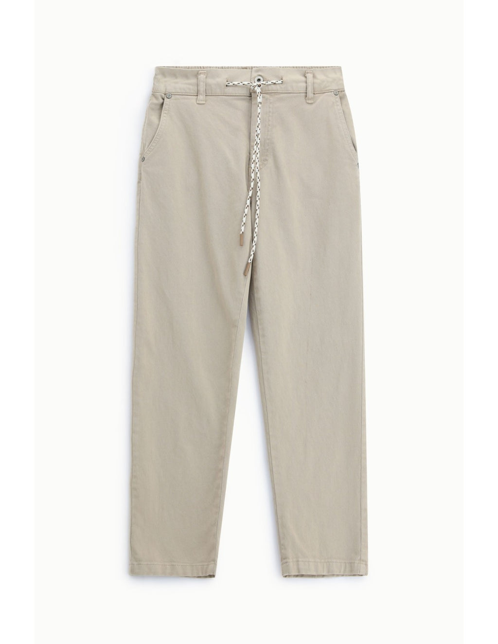 Pantalon droit à revers Sable Please