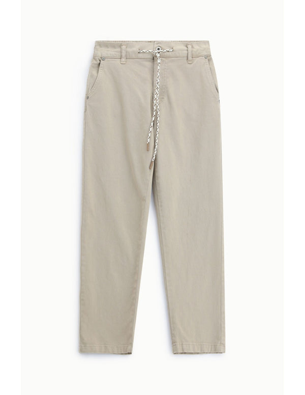 Pantalon droit à revers Sable Please