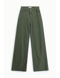 Pantalon large 5 poches taille haute Please