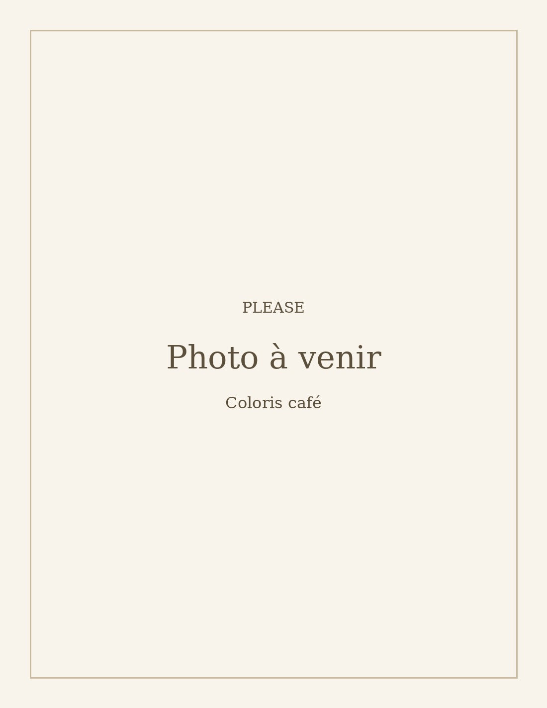 Pull col cheminée en laine et cachemire, coloris café – photo à venir – Please