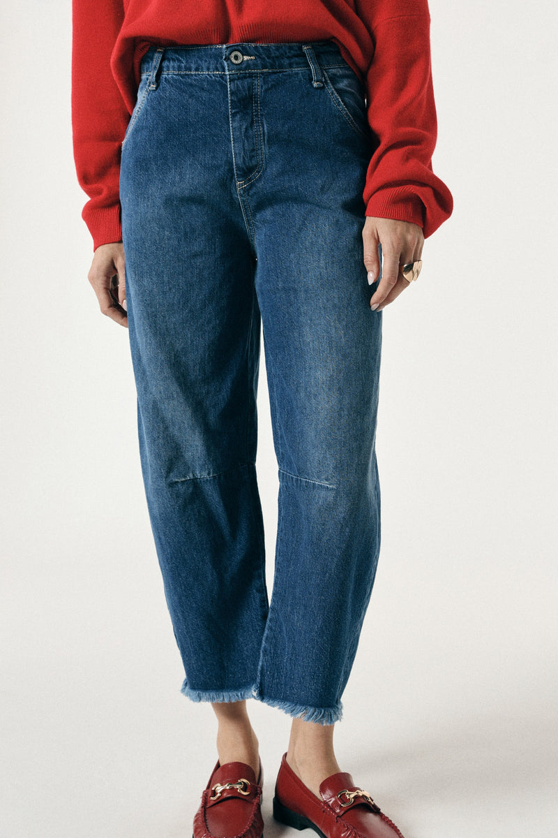 Jeans loose Please portés