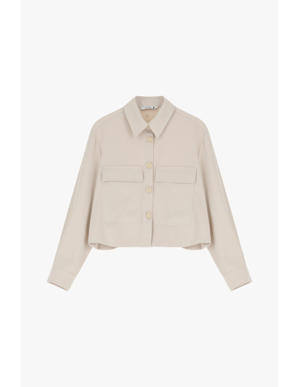 Veste courte en crêpe fluide - Please